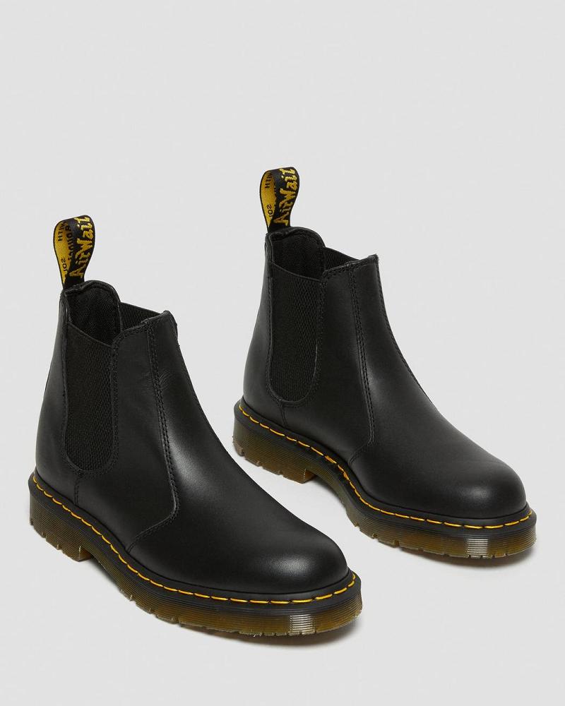 Men's Dr Martens 2976 Slip Resistant Leather Ankle Boots Black | AU 425RVD